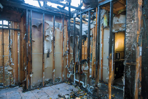 Professional Emergency Fire Cleanup technician working in Dawson Springs, KY